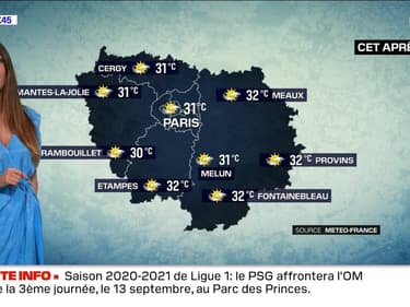Météo Paris-Ile de France du 9 juillet: Place à la chaleur