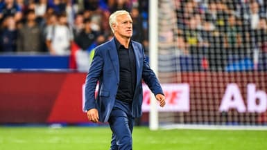 France-Grèce : le sélectionneur de l'équipe de France Didier Deschamps le 16 juin 2023