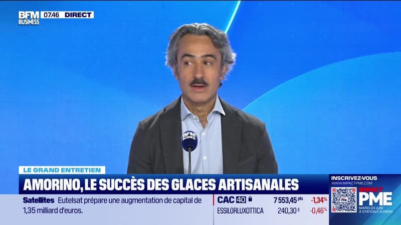 Le Grand entretien : Amorino, le succès des glaces artisanales - 20/06