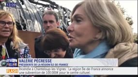 Chanteloup-les-Vignes: Valérie Pécresse annonce une subvention de 100.000 euros pour le centre culturel