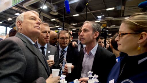 Le Premier ministre Jean-Marc Ayrault au salon de l'Agriculture 2014, lundi 24 février