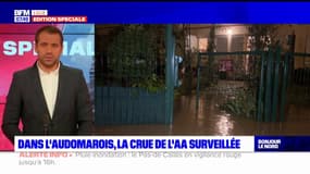 Inondations: François Decoster, maire de Saint-Omer, explique que l'évacuation de l'eau est "lente"