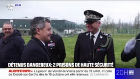 Prisons de haute sécurité: Vendin-le-Vieil et Condé-sur-Sarthe choisies pour accueillir les détenus les plus dangereux