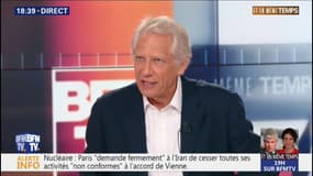 Dominique de Villepin sur l'Europe: "rien n'est réglé, tout est à faire et tout sera difficile"