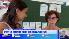 Côte d'Azur: plus de 360.000 azuréens retrouvent les bancs de l'école
