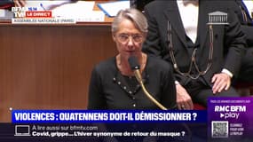 Élisabeth Borne sur les violences faites aux femmes: "Seule l'institution judiciaire peut déterminer les faits et sanctionner"