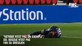 "Neymar n'est pas un exemple", Del Bosque n'est pas fan du Brésilien
