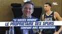 NBA : "Le succès viendra", le propriétaire des Spurs fait confiance à Wembanyama