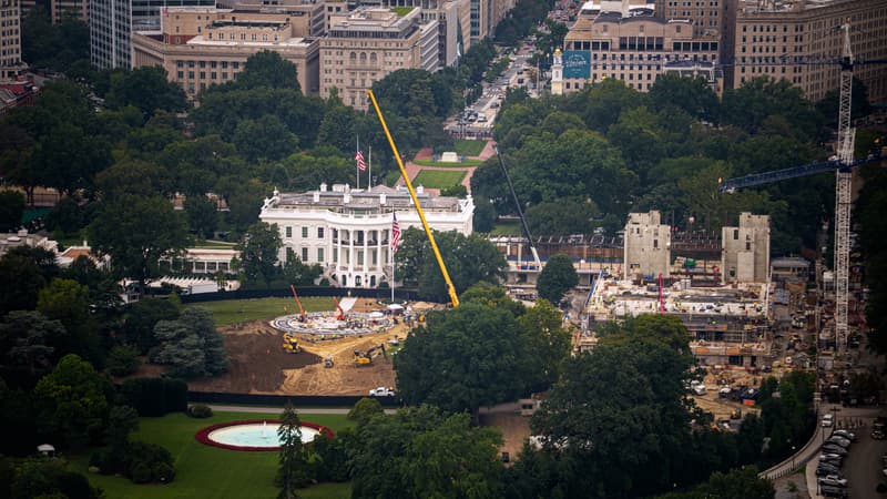 États-Unis: la Cour suprême américaine autorise temporairement la construction de la salle de bal voulue par Donald Trump
