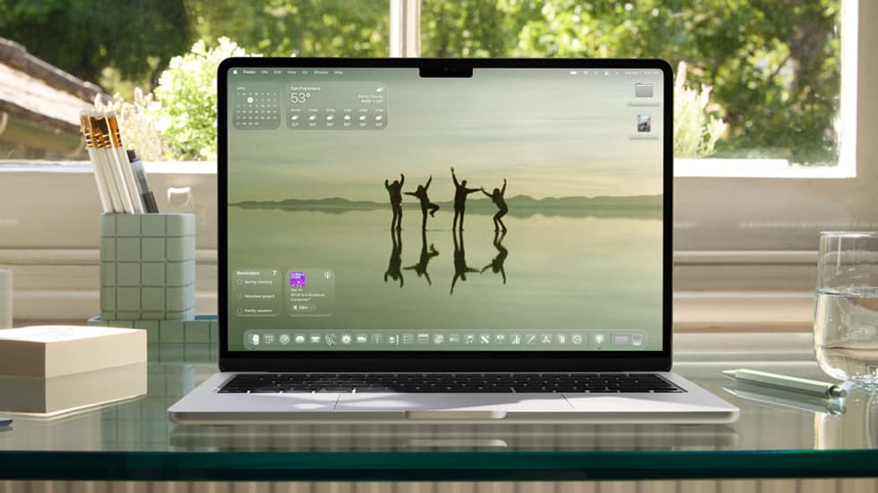 Avec Liquid Glass, l'interface des Mac change complètement.