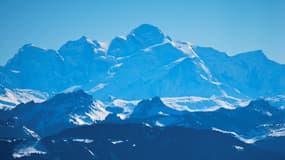 Vue du Mont-Blanc.