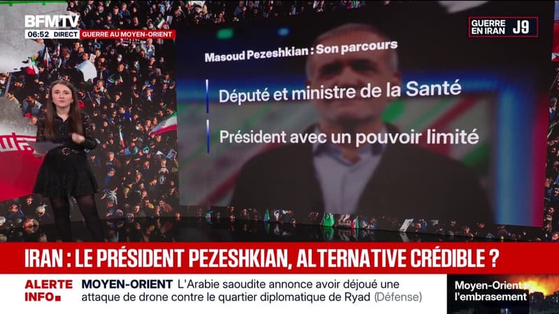 Succession d'Ali Khamenei: le président Massoud Pezechkian, une alternative crédible?