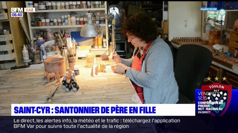 Var: santonnier de père en fille