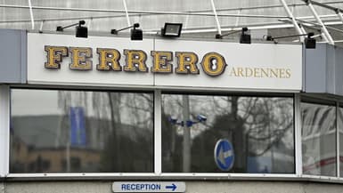 L'usine du groupe Ferrero à Arlon, en Belgique, le 8 avril 2022