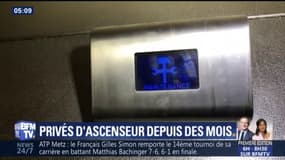 "Je ne peux plus me soigner", témoigne l'habitante d'un immeuble sans ascenseur depuis 3 mois 