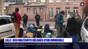 A Lille, des militants délogés d'un immeuble appartenant à la ville qu'ils souhaitaient transformer en "maison de lutte contre les précarités"