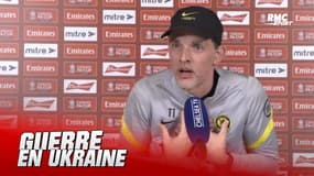 Chelsea : "Arrêtez maintenant !", Tuchel s'emporte après une (énième) question sur la guerre