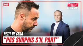 OM : "Pas surpris s'il part" Petit inquiet pour l'avenir de De Zerbi à Marseille