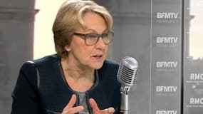 Marylise Lebranchu sur le plateau de BFMTV-RMC, jeudi 5 mars 2015.