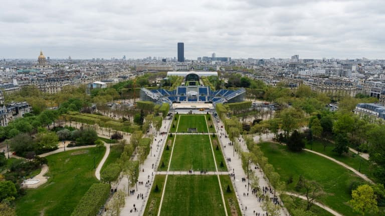 LLe Champ-de-Mars a été une des places fortes des Jeux olympiques et paralympiques à Paris (image d'illustration)