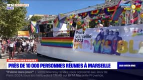 Marseille: plus de 10.000 personnes présentes pour célébrer les 30 ans de la Pride