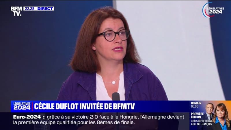 Cécile Duflot (coreprésentante de l'Alliance sociale et syndicale): 