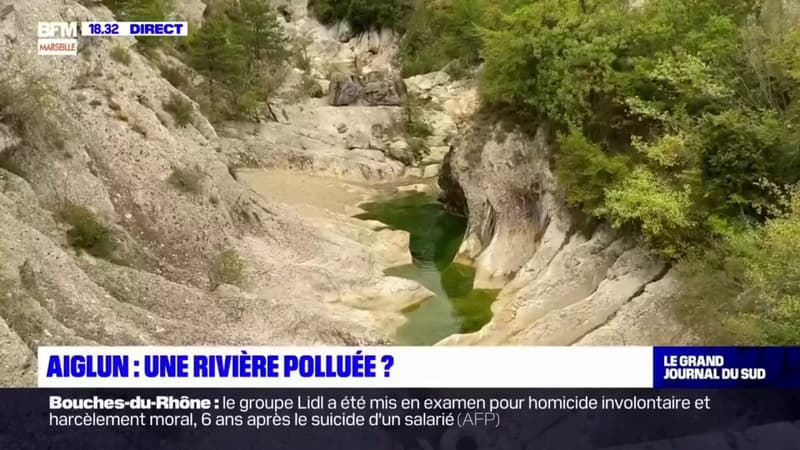 Aiglun: la rivière Le Riolan a été polluée 