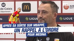 Lens : "Un rappel à l'ordre" pour Medina après ses propos sur Mbappé