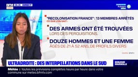 Ultradroite: vague d'interpellations de membres de "Recolonisation France" dans le Sud