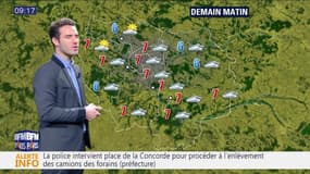 Météo Paris-Ile de France du jeudi 24 novembre 2016: Les passages nuageux devraient rester majoritaires