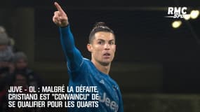 Juve - OL : Malgré la défaite, Cristiano est "convaincu" de se qualifier pour les quarts