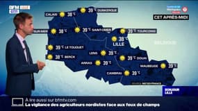 Météo Nord-Pas-de-Calais: de fortes chaleurs ce mardi, jusqu'à 38°C à Calais et 39°C à Dunkerque