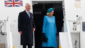 Le roi Charles III et son épouse Camilla à Berlin, le 29 mars 2023