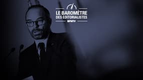 Edouard Philippe - baromètre des éditorialistes