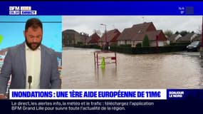 Inondations dans le Pas-de-Calais: une première aide européenne de 11 millions d'euros