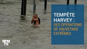 Tempête Harvey: des opérations de sauvetage extrêmes pour aider les habitants du Texas