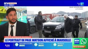 Paul Watson: Marseille "se trouve à ses côtés", un portrait bientôt affiché en ville