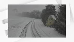 De la neige en Alsace le 21 novembre 2024