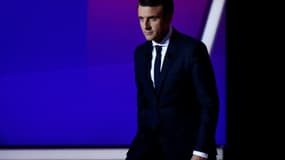 Emmanuel Macron, sur le plateau de France 2, le 20 avril 2017