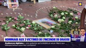 Alpes-Maritimes: un hommage rendu aux trois victimes de l'incendie de Grasse