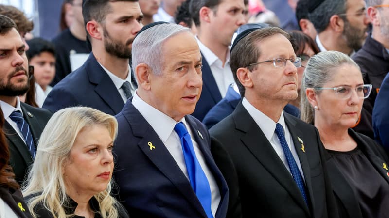 Commémorations du 7-Octobre: Netanyahu interrompu par des proches de victimes lors d'un discours