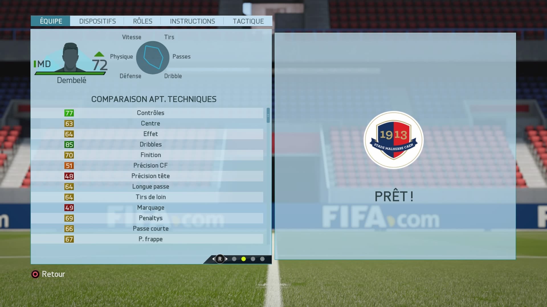 85 en dribbles, de quoi martyriser quelques adversaires manette en main 85 en dribbles, de quoi martyriser quelques adversaires manette en main