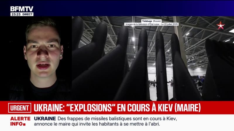 Guerre en Ukraine: plusieurs "explosions" en cours à Kiev, annonce le maire