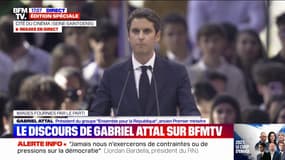 Gabriel Attal dénonce "une offensive sans précédent des réactionnaires"