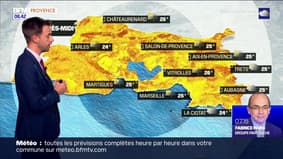 Météo Bouches-du-Rhône: des températures douces mais un temps nuageux voire pluvieux, 25°C à Aubagne