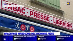 Manosque: deux hommes condamnés à de la prison ferme pour plusieurs braquages