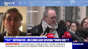 Conclave des retraites: "François Bayrou voulait se donner du temps, il vient de raccourcir la mèche", réagit Julien Aubert (LR)