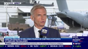 Ametra est un sous-traitant de l'industrie aéronautique, et notamment de Dassault Aviation