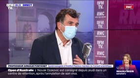 Pr Arnaud Fontanet: "On est sur une phase de transition entre deux variants. Le variant Delta qui nous a touché à l'automne et le variant Omicron arrivé au mois de décembre"