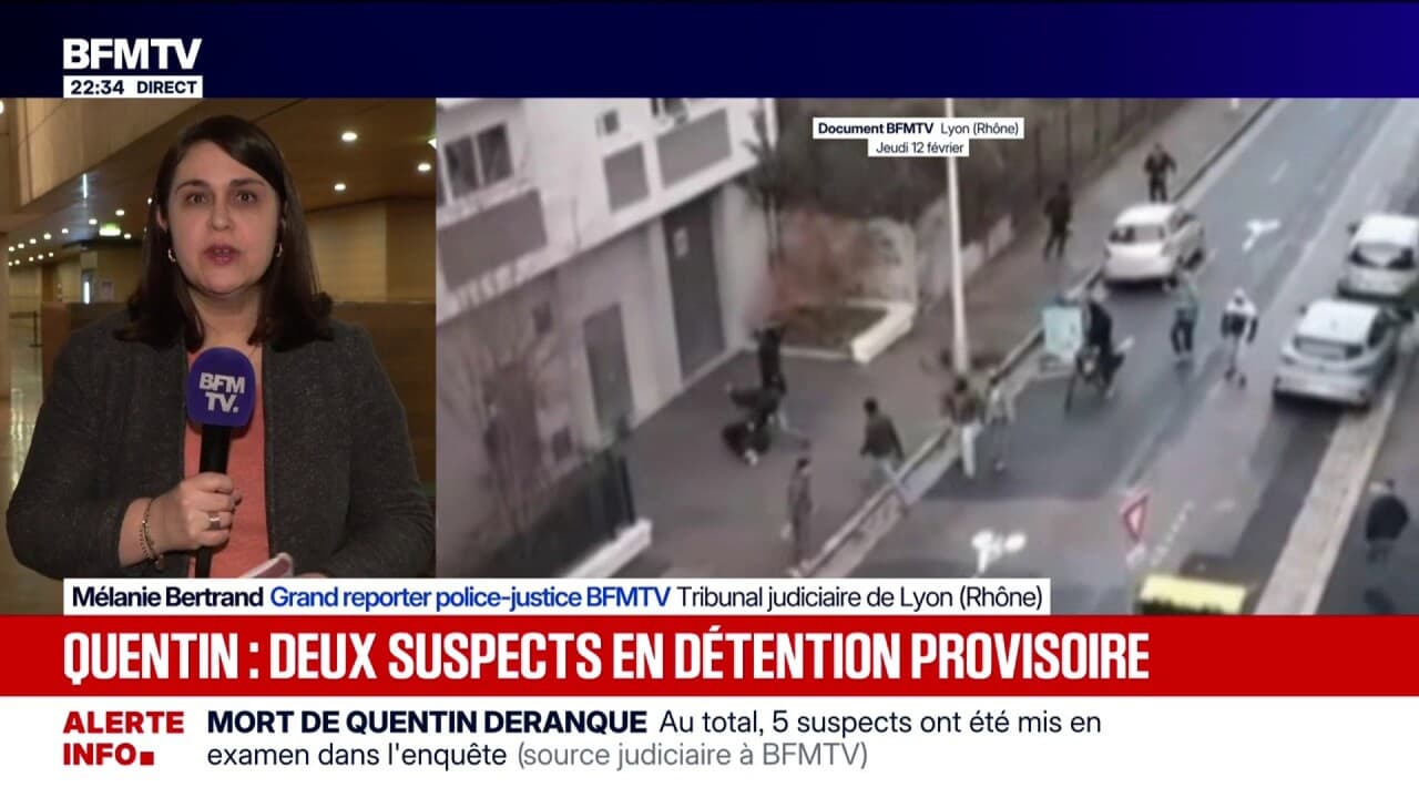Mort de Quentin Deranque: deux suspects placés en détention provisoire Kép
